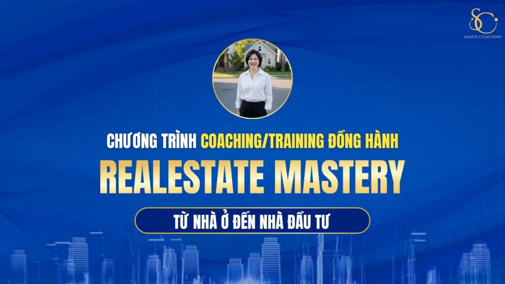 Đăng ký ngay khóa học Realestate Mastery cùng Sandy Binh Nguyen