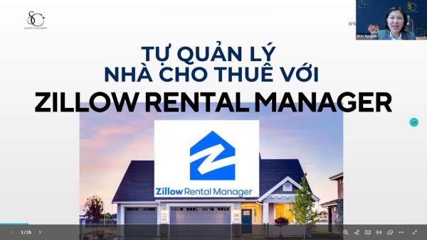 Tự quản lý nhà cho thuê trên Zillow Rental Manager